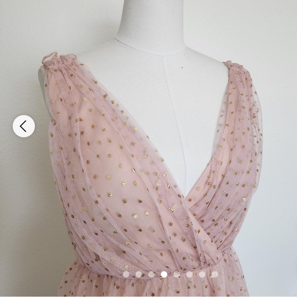 Mini Ruffled Tiered Tulle Dress - Picture 4 of 13